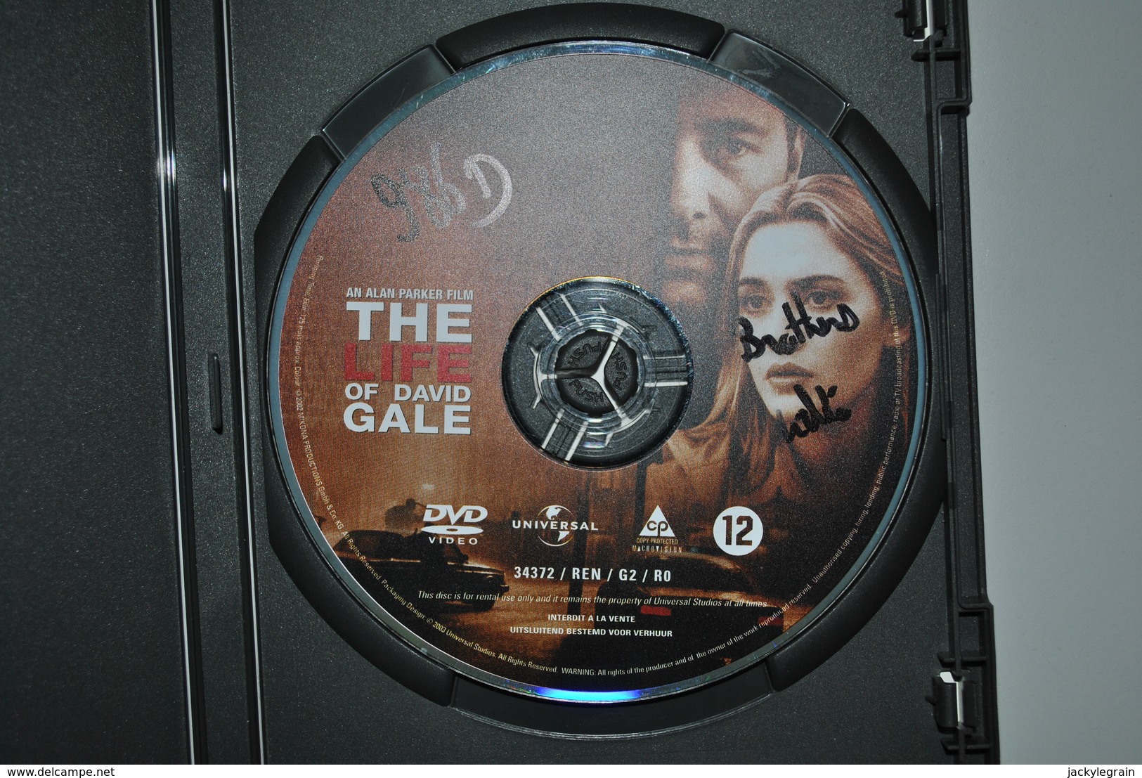 DVD La Vie De David Gale Bon état Vente En Belgique Uniquement Envoi Bpost 2,50 € - Drame