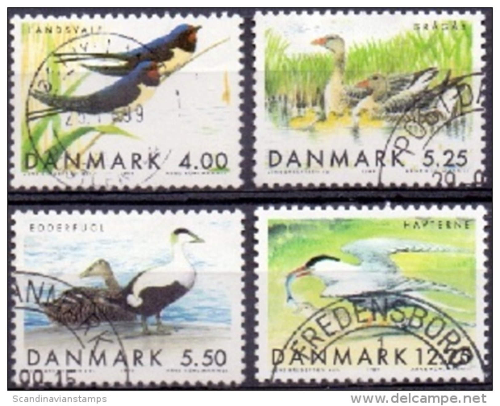 DENEMARKEN 1999 Trekvogels GB-USED - Gebraucht