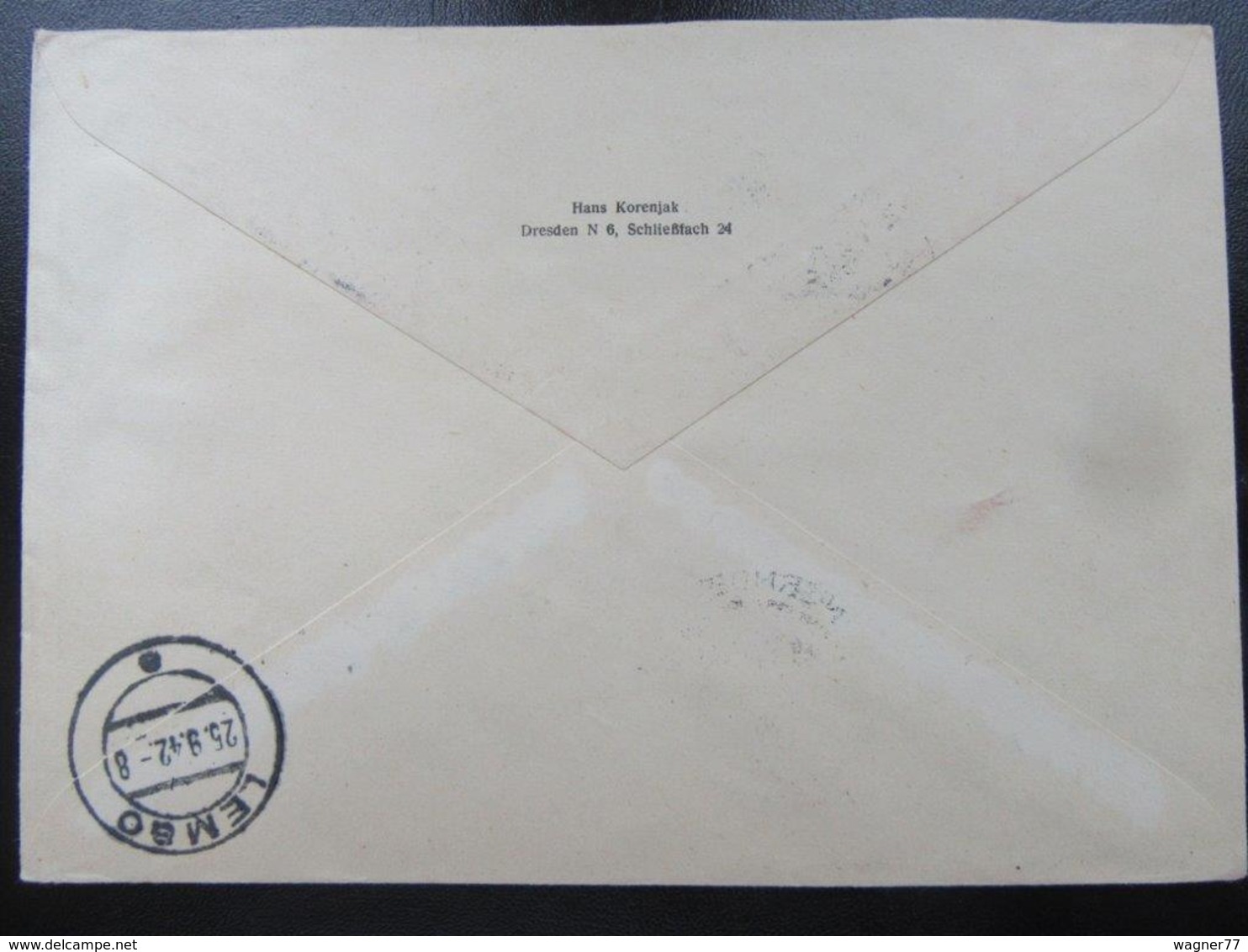 R-Brief Nürnberg 1942 - Lettres & Documents