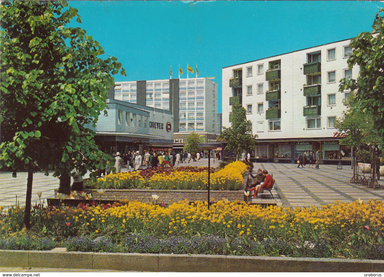 GERMANY - Salzgitter 1976 - Lebenstedt - Blumentriften - Salzgitter