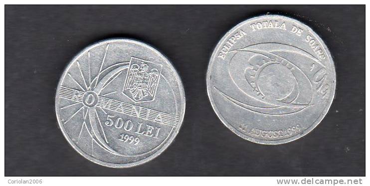 500 LEI 1999 - ECLIPSE / Circulated / Al. - Rumania