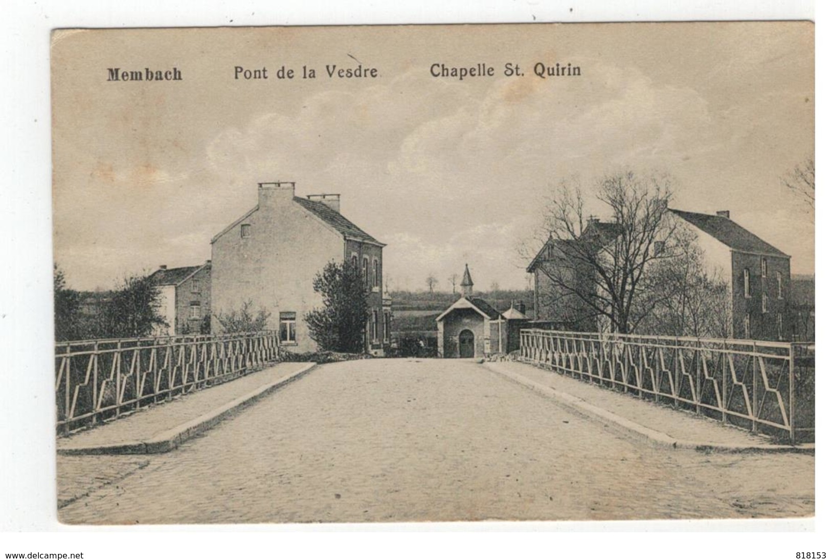 Membach  Pont De La Vesdre  Chapelle St.Quirin - Baelen