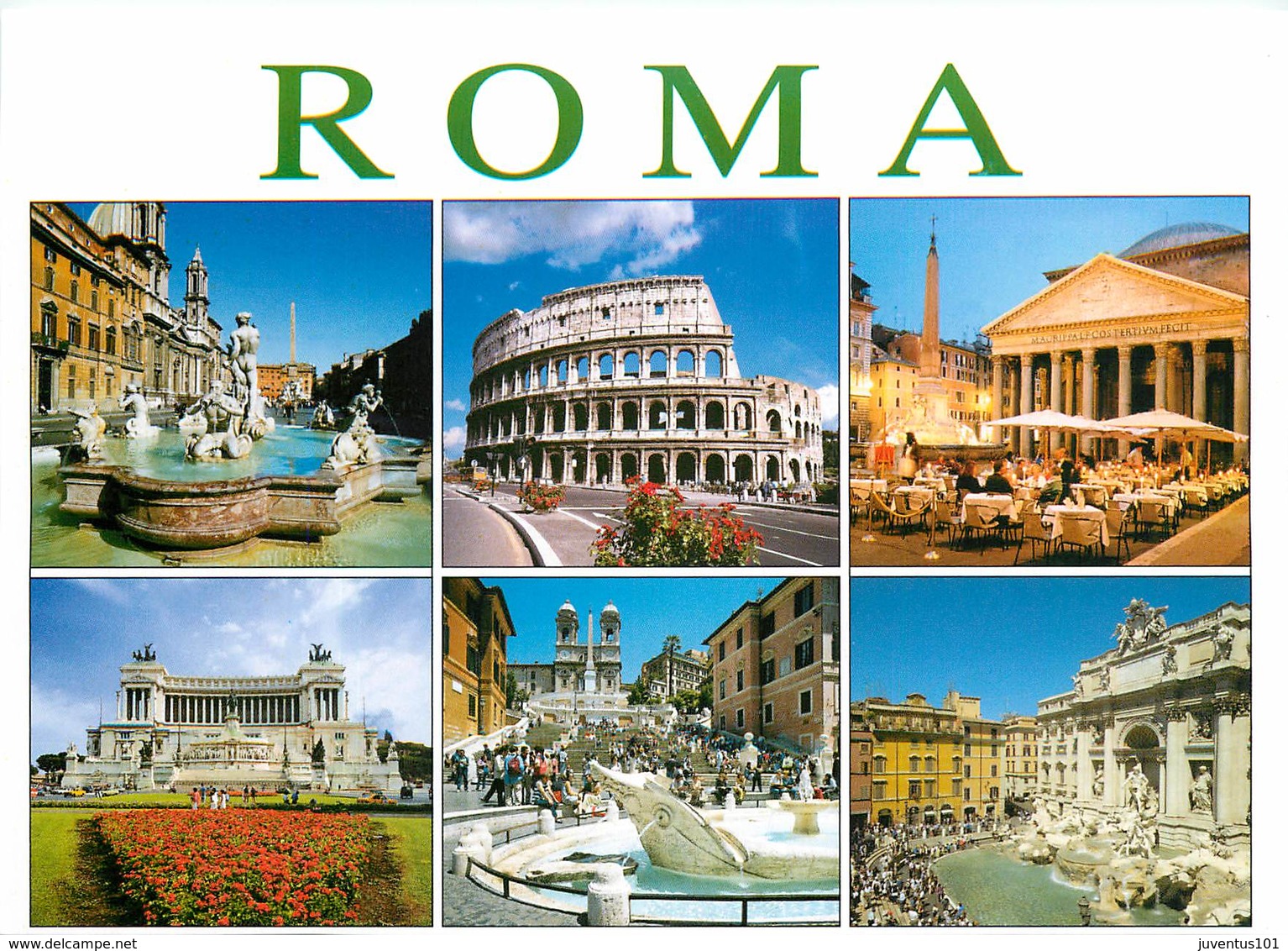 CPSM Roma                          L2840 - Multi-vues, Vues Panoramiques