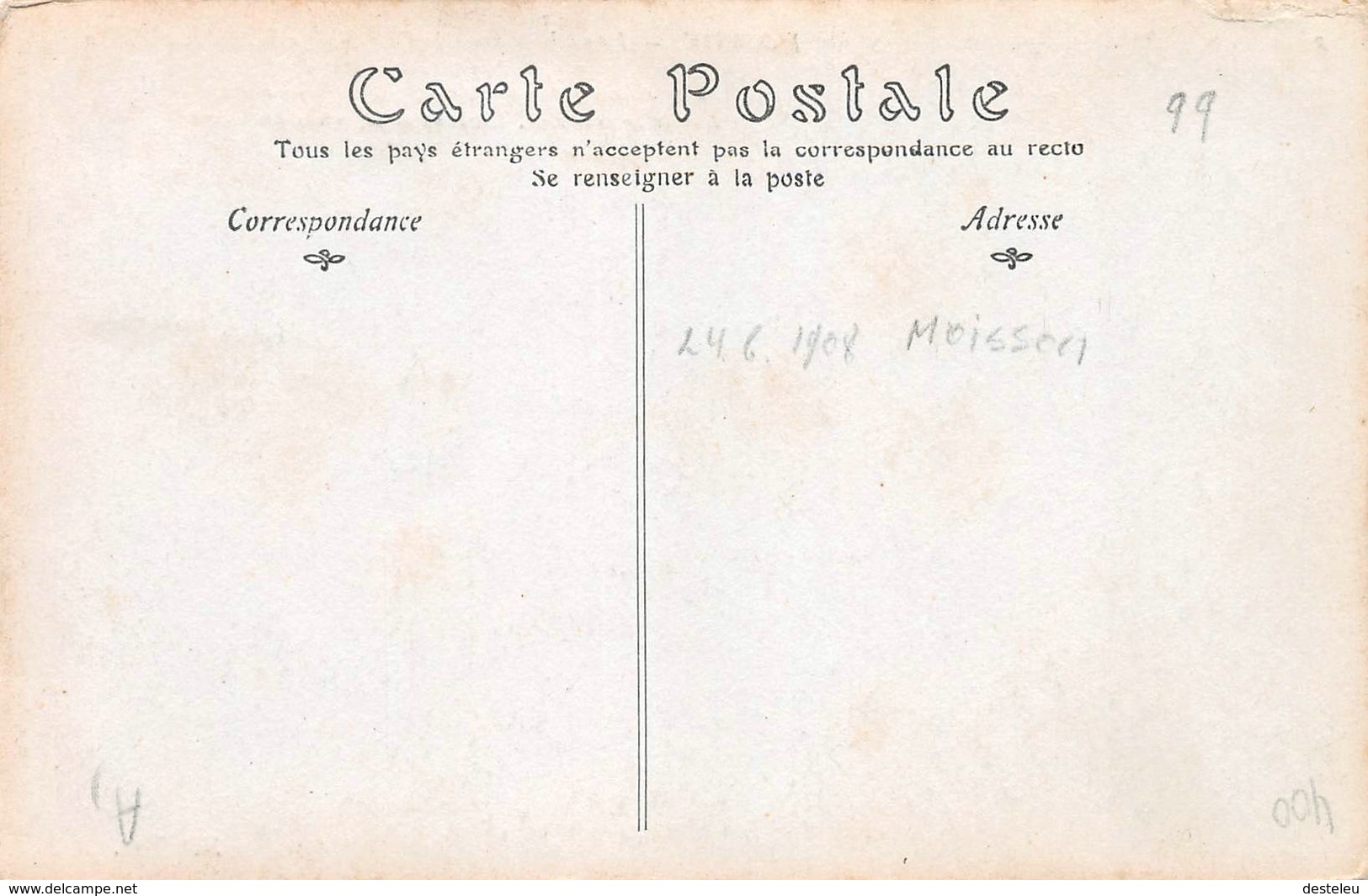 8 MOISSON. — Le 24 Juin 1908 Le Dirigeable « REPUBL1QUE » - Dirigeables