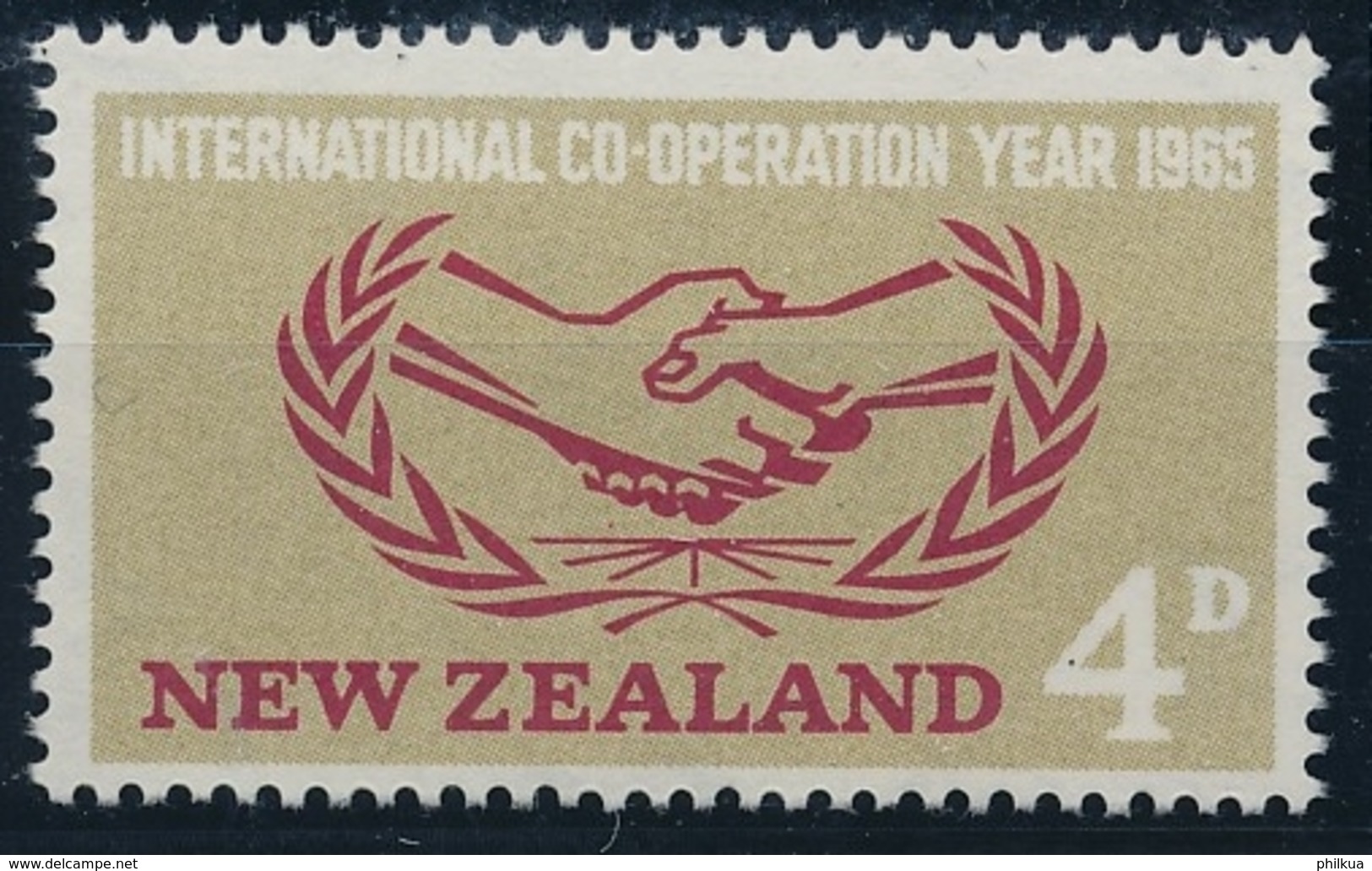 NEW ZEALAND - International Co-operation Year - 1 Wert Postfrisch/** - Autres & Non Classés