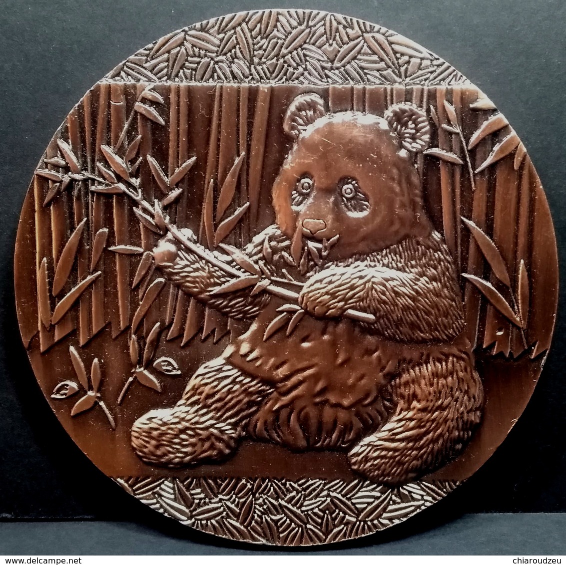 Médaille PANDA CHINE / CHINA PANDA Medal - Relief 9cm - Autres & Non Classés