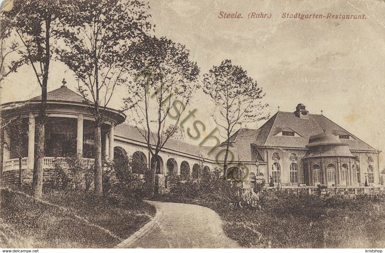 Steele (Ruhr)  - Stadtgarten-Restaurant [AA43-4.034 - Sonstige & Ohne Zuordnung