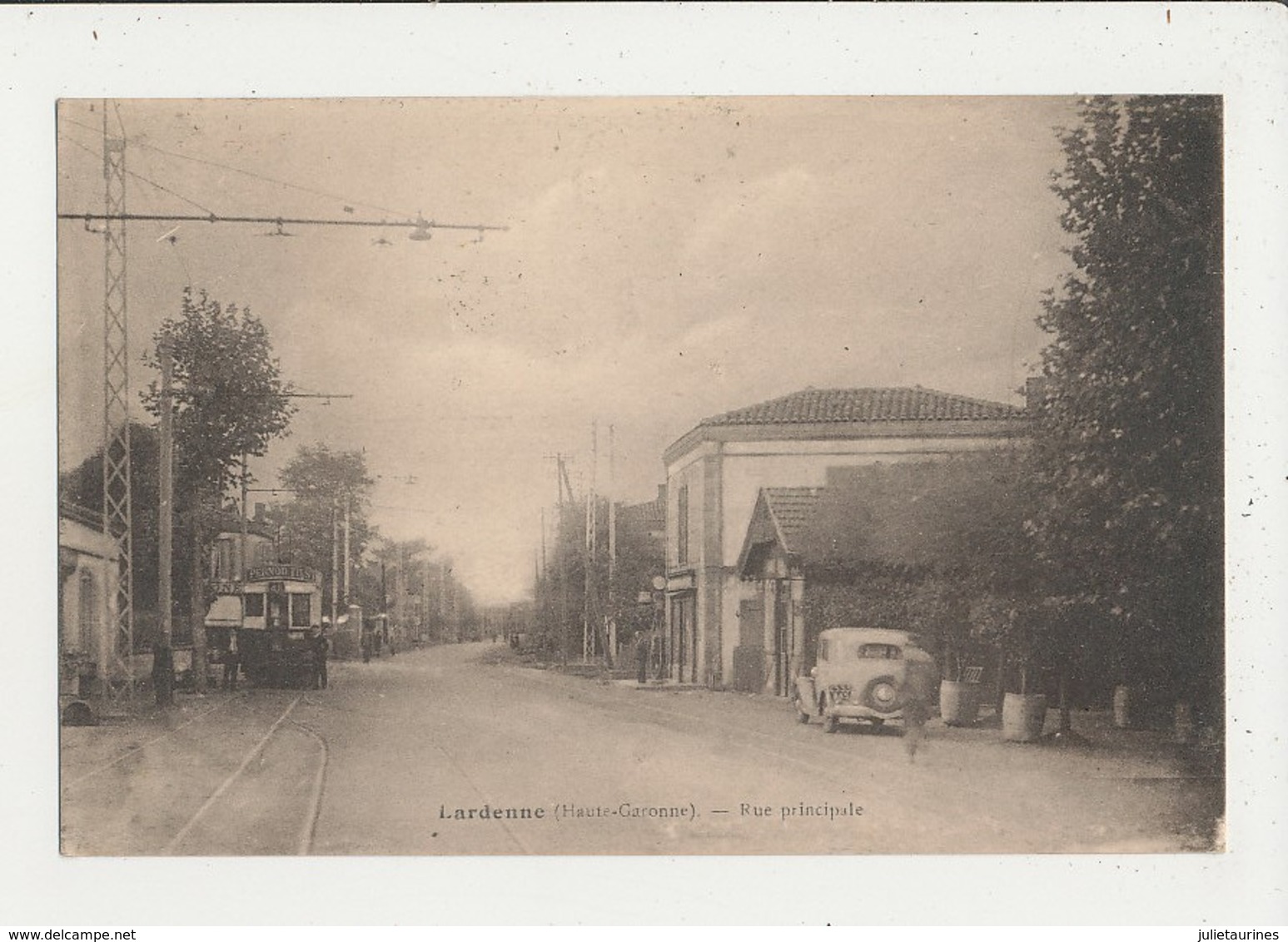 31 LARDENNE RUE PRINCIPALE BANLIEUE DE TOULOUSE CPA BON ETAT - Autres & Non Classés