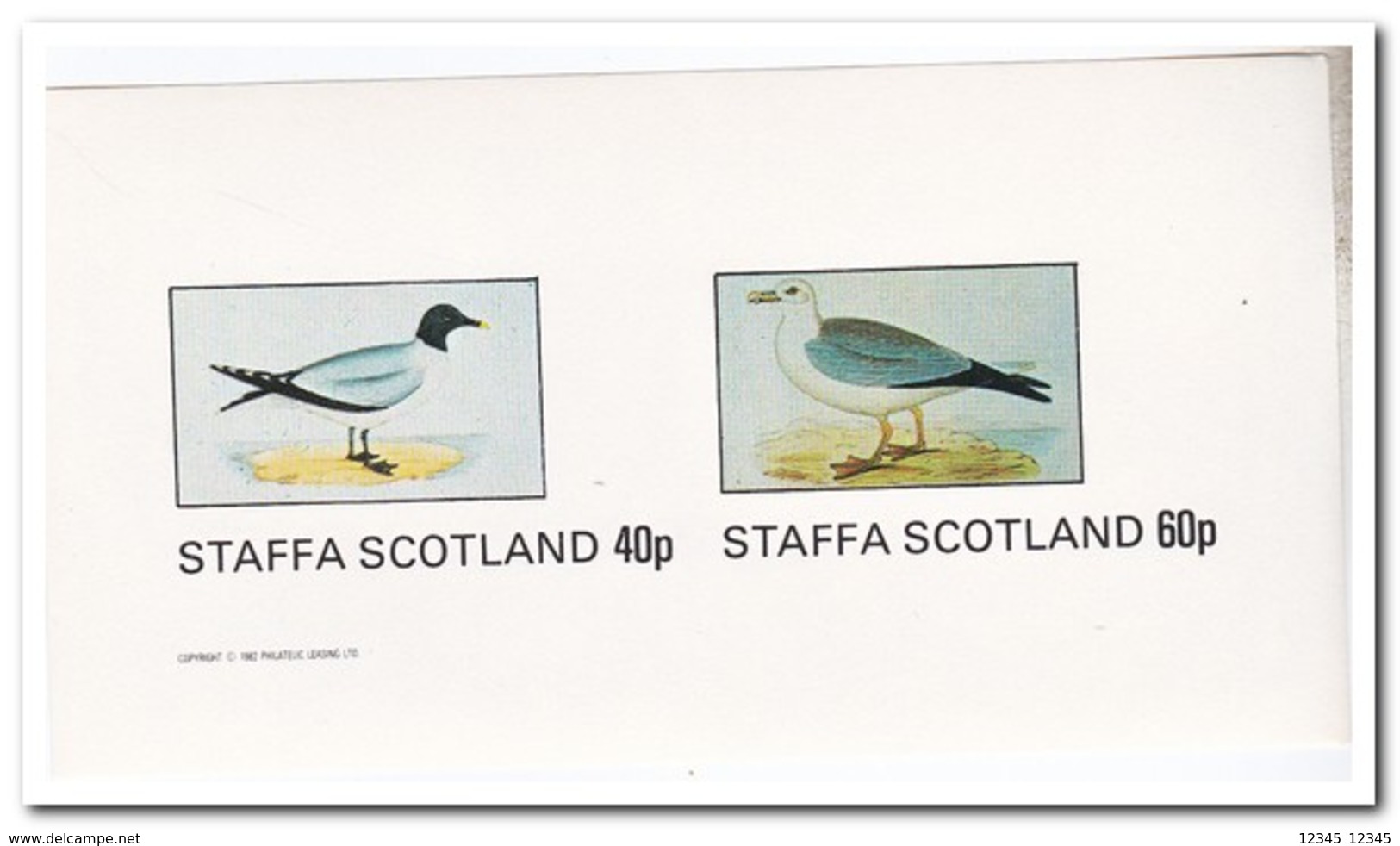 Staffa 1982, Postfris MNH, Birds - Schotland