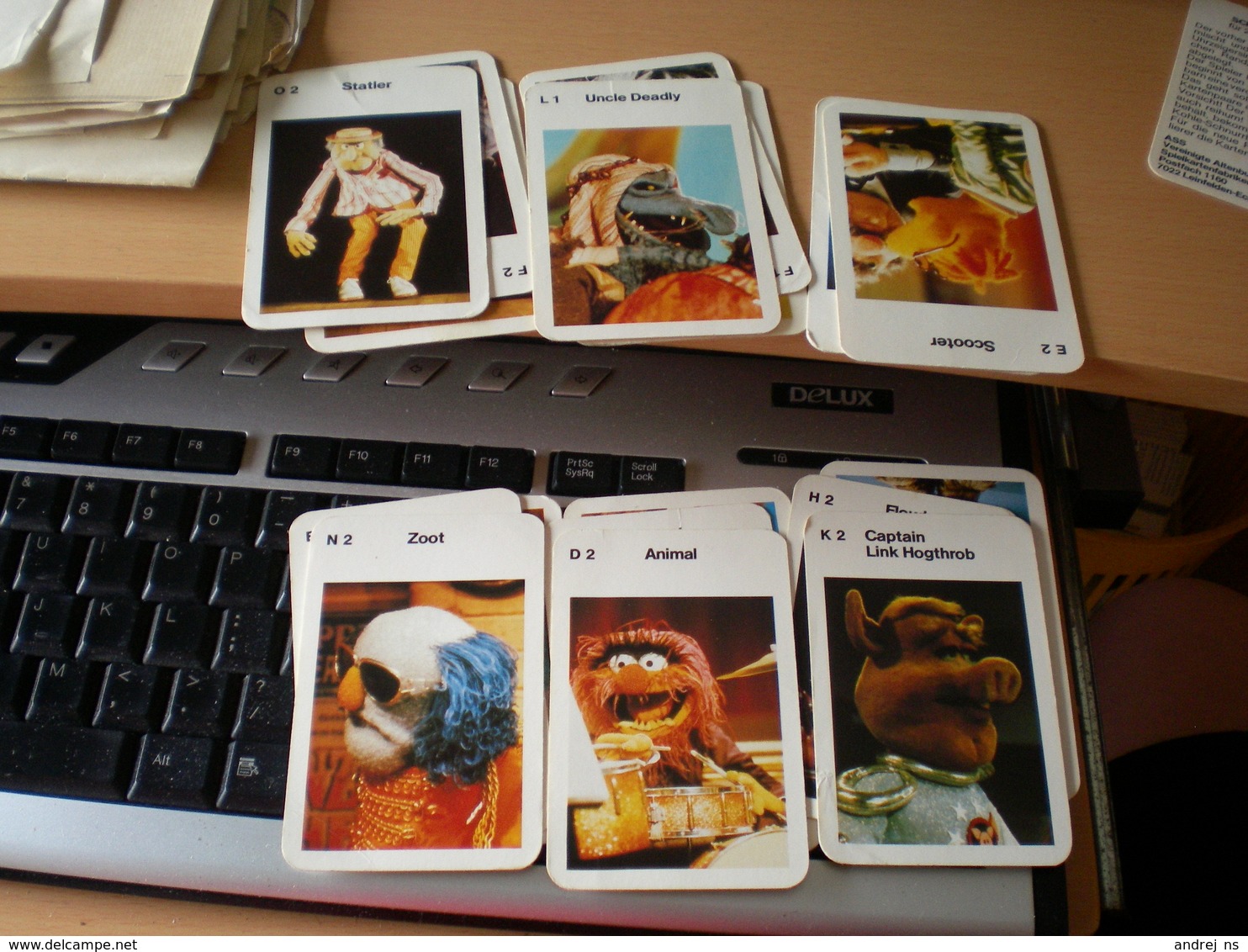 The Muppet Show Playing Cards 30 Pieces - Carte Da Gioco