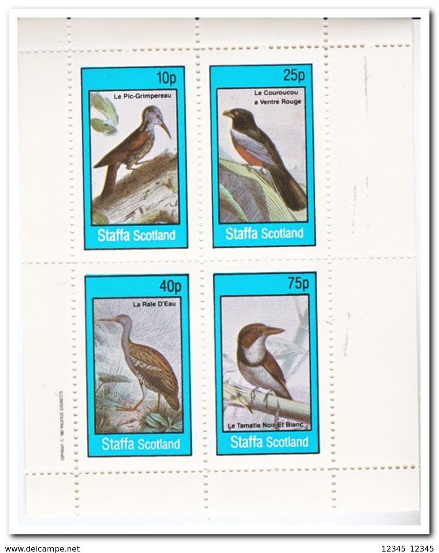 Staffa 1982, Postfris MNH, Birds - Schotland