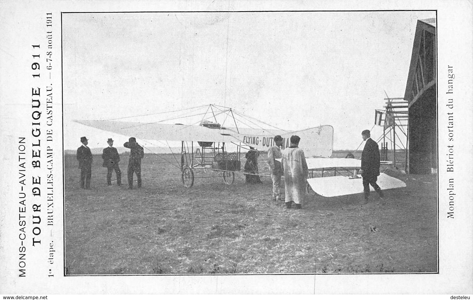 MONS-CASTEAU-AVIATION - Tour De Belgique 1911 - ....-1914: Précurseurs