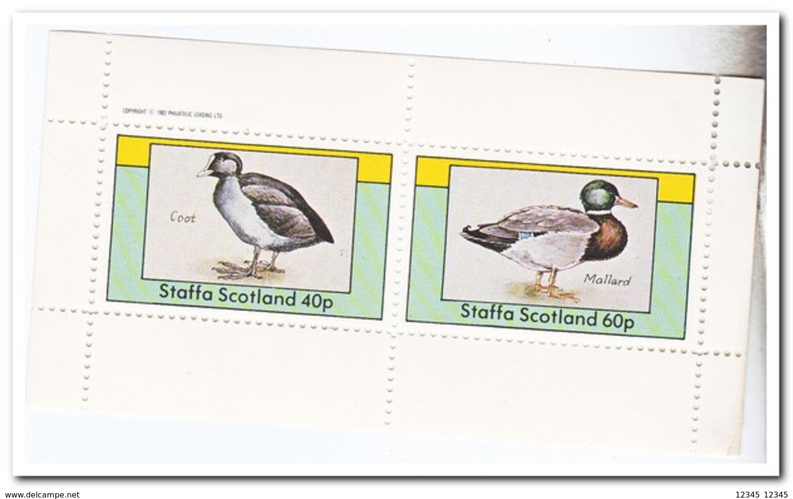 Staffa 1982, Postfris MNH, Birds - Schottland