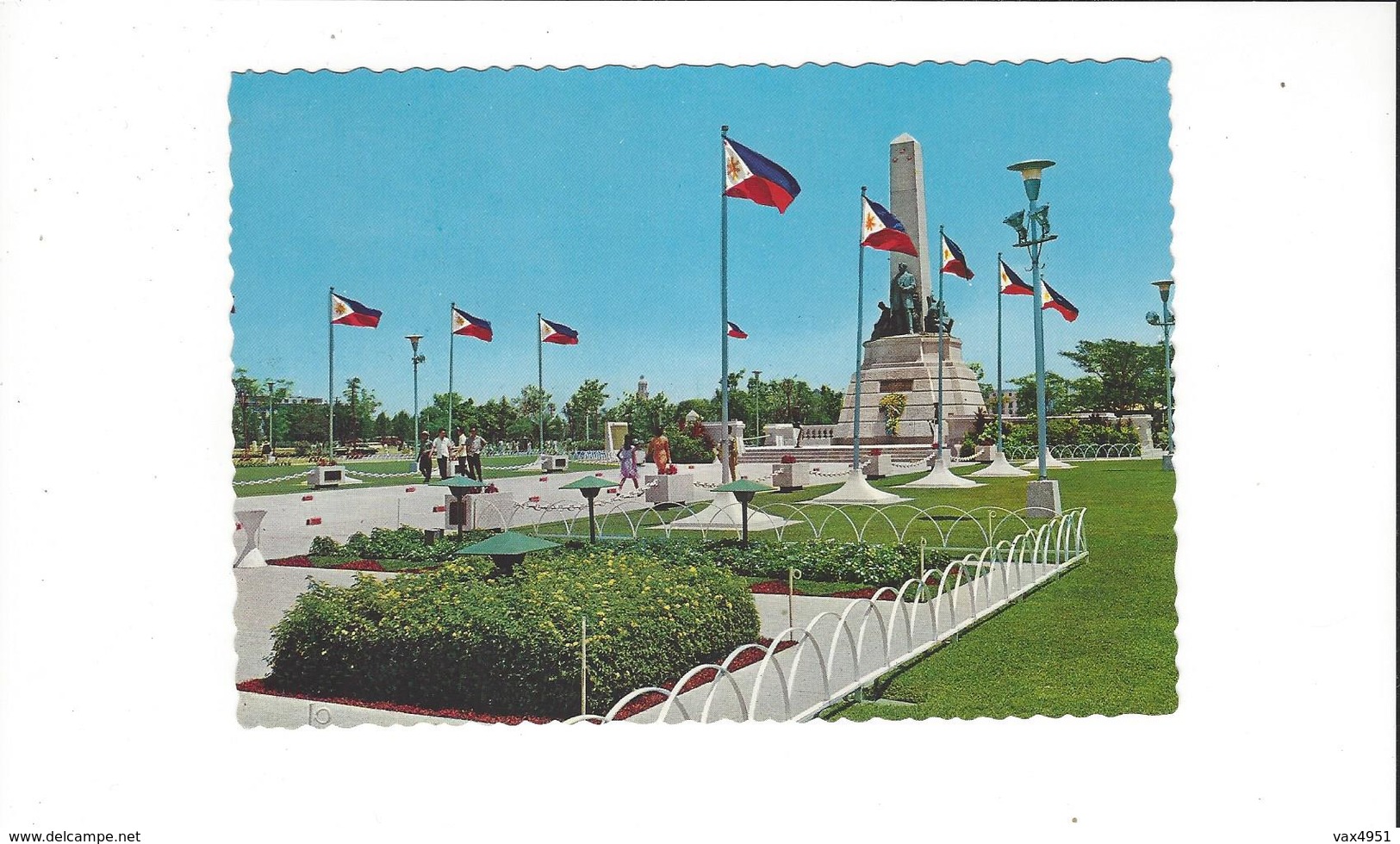 PHILIPPINES  THE LUNETA PARK  DE JOSE RIZAL MANILA  ****  A  SAISIR *** - Philippines