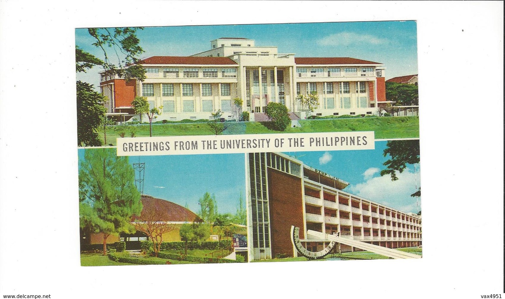 THE UNIVERSITY OF THE PHILIPPINES    ****  RARE     A  SAISIR *** - Philippines