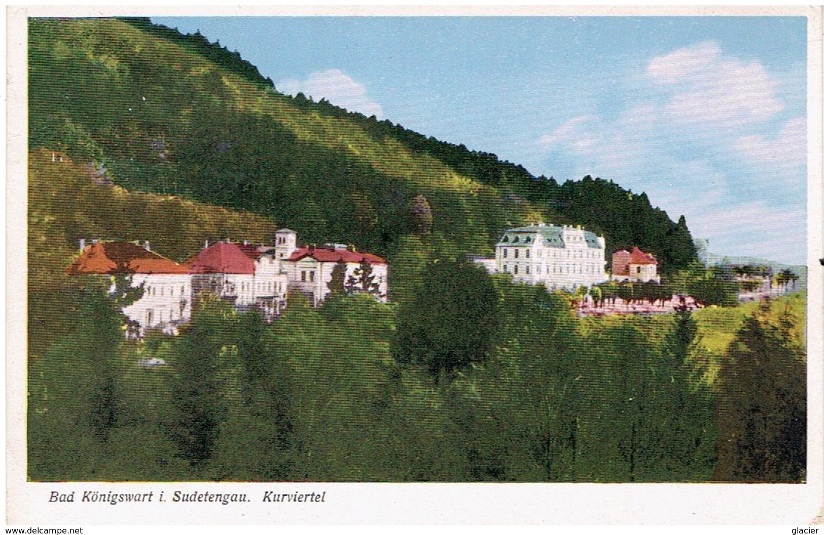 BAD KÖNIGSWART - Lázně Kynžvart - Sudetengau - Kurviertel - 1943 - Sudeten