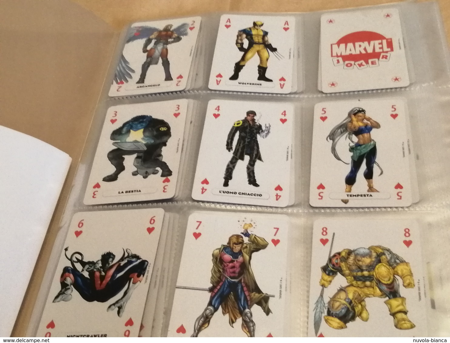 Marvel Heroes Playing Cards Set Completo Carte Da Gioco +box - Marvel