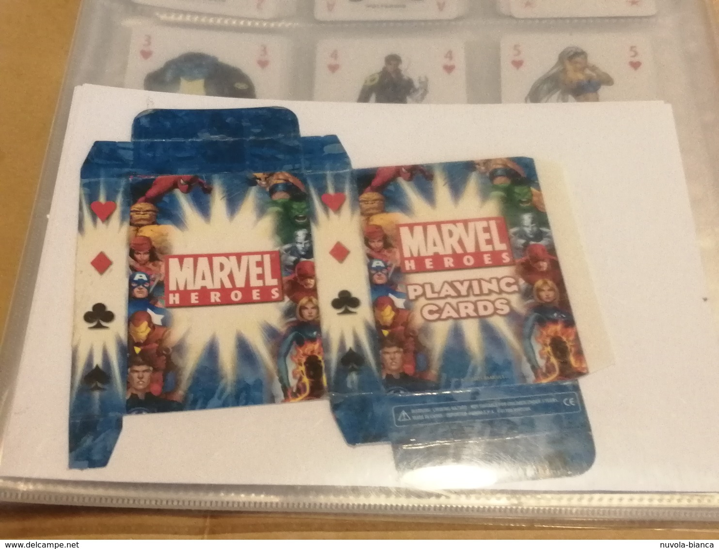 Marvel Heroes Playing Cards Set Completo Carte Da Gioco +box - Marvel