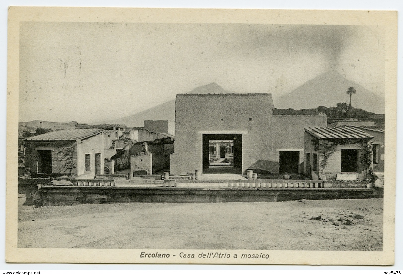 ITALIA : ERCOLANO - CASA DELL'ATRIO A MOSAICO - Ercolano