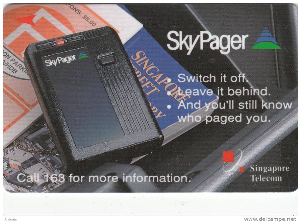 SINGAPORE(GPT) - Sky Pager, CN : 1SSPA, Used - Telefoni