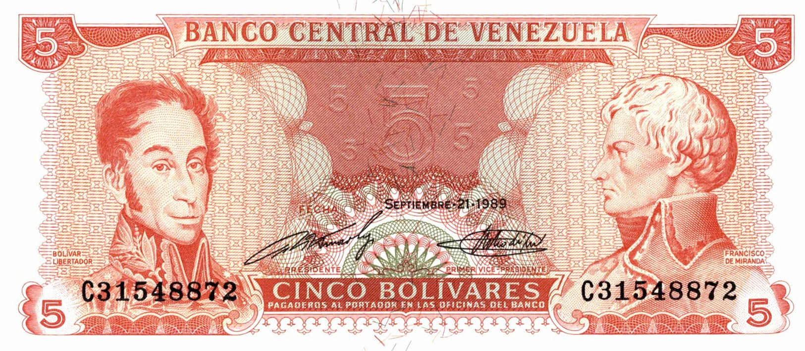 6352-2019    BILLET    VENEZUELA - Venezuela