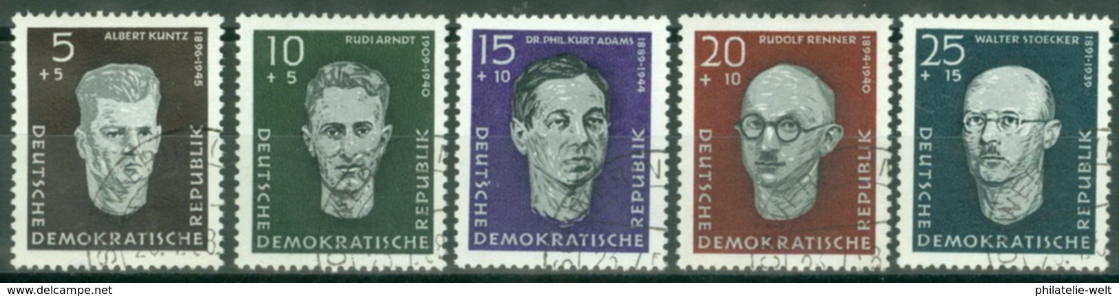 DDR 635/39 O Tagesstempel - Oblitérés