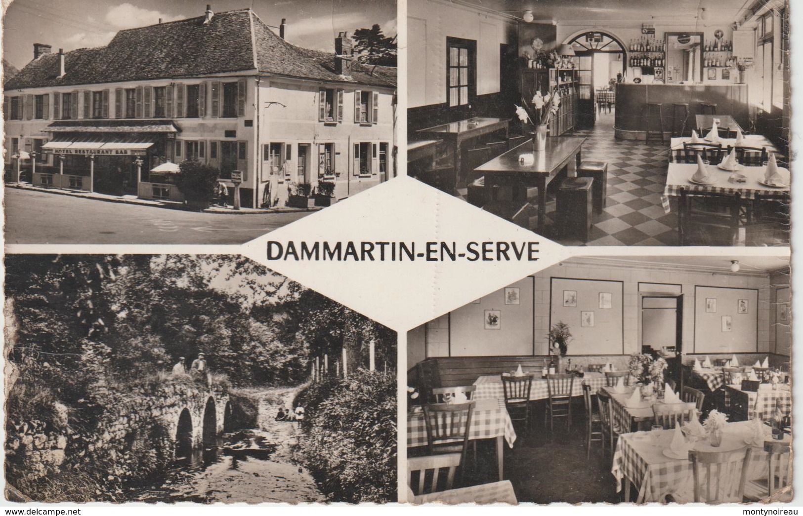 Yvelines : DAMMARTIN  En   SERVE  : Vues  1957 - Autres & Non Classés