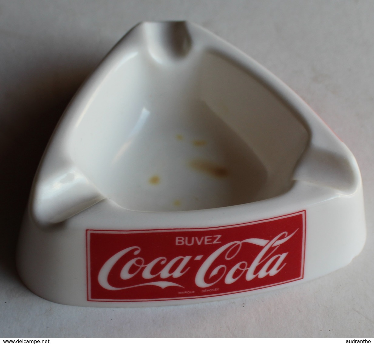 Buvez Coca-cola Modèle Déposé Cendrier Publicitaire En Plastique Dur - Asbakken