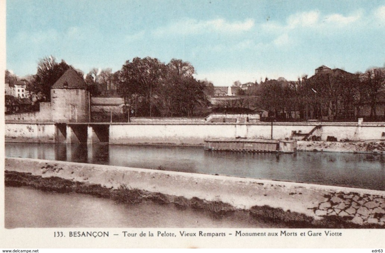 [25] Doubs > Besancon Tour De La Pelote Vieux Remparts Gare Viotte - Besancon