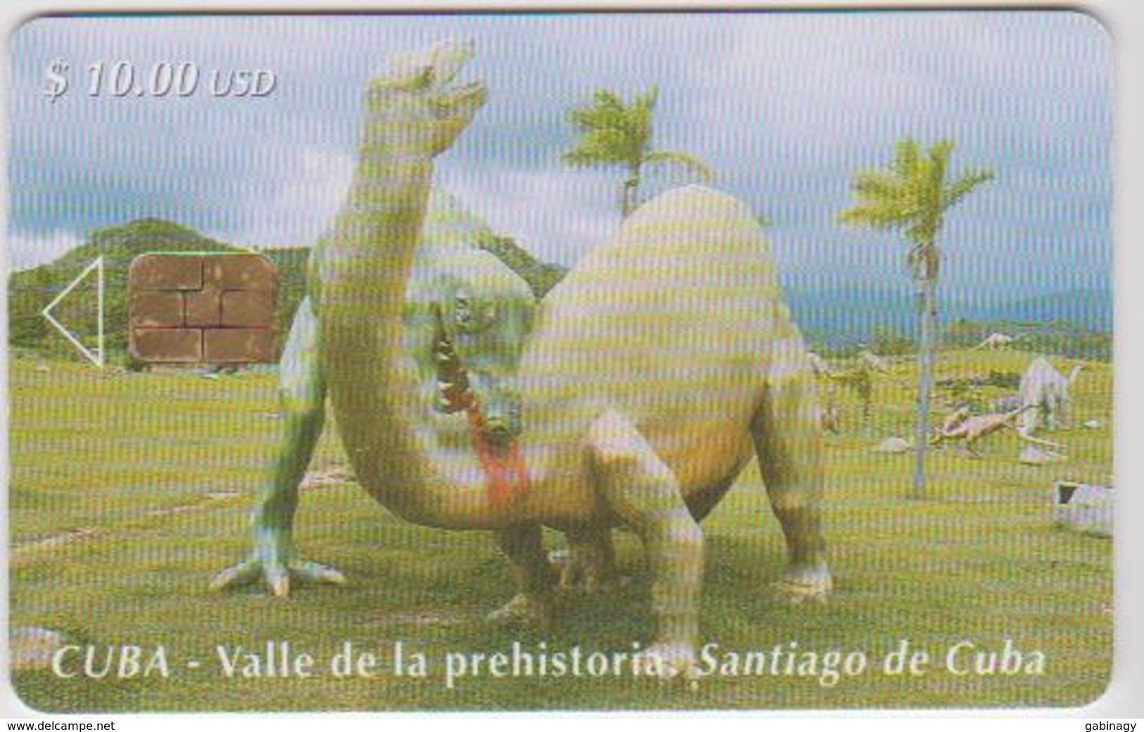 #09 - CUBA-18 - DINOSAURS - PREHISTORY - Cuba