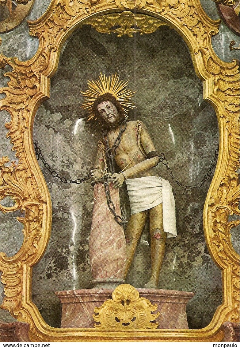 Allemagne. CPM. Bavière. (district De Weilheim-Schongau) Steingaden. Eglise De Pèlerinage De Wies. Le Christ - Weilheim