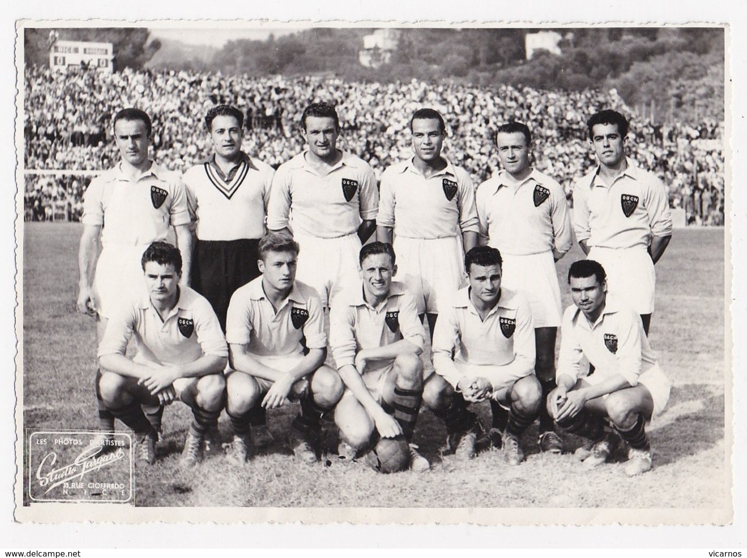 PHOTO FOOTBALL O.G.C.N Saison 1951 1952 - Football