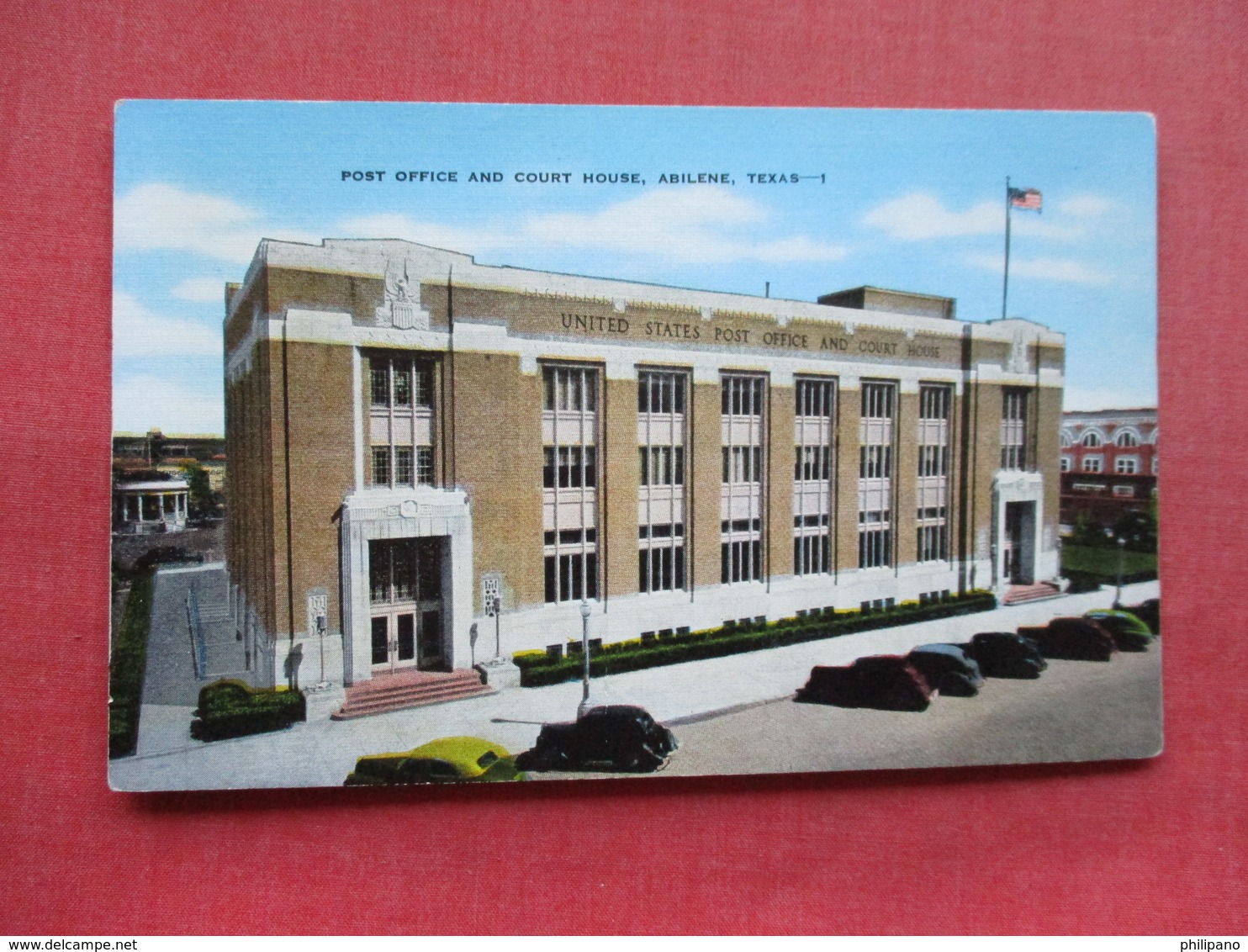 Post Office &  Court House    Texas > Abilene  Ref 3344 - Abilene