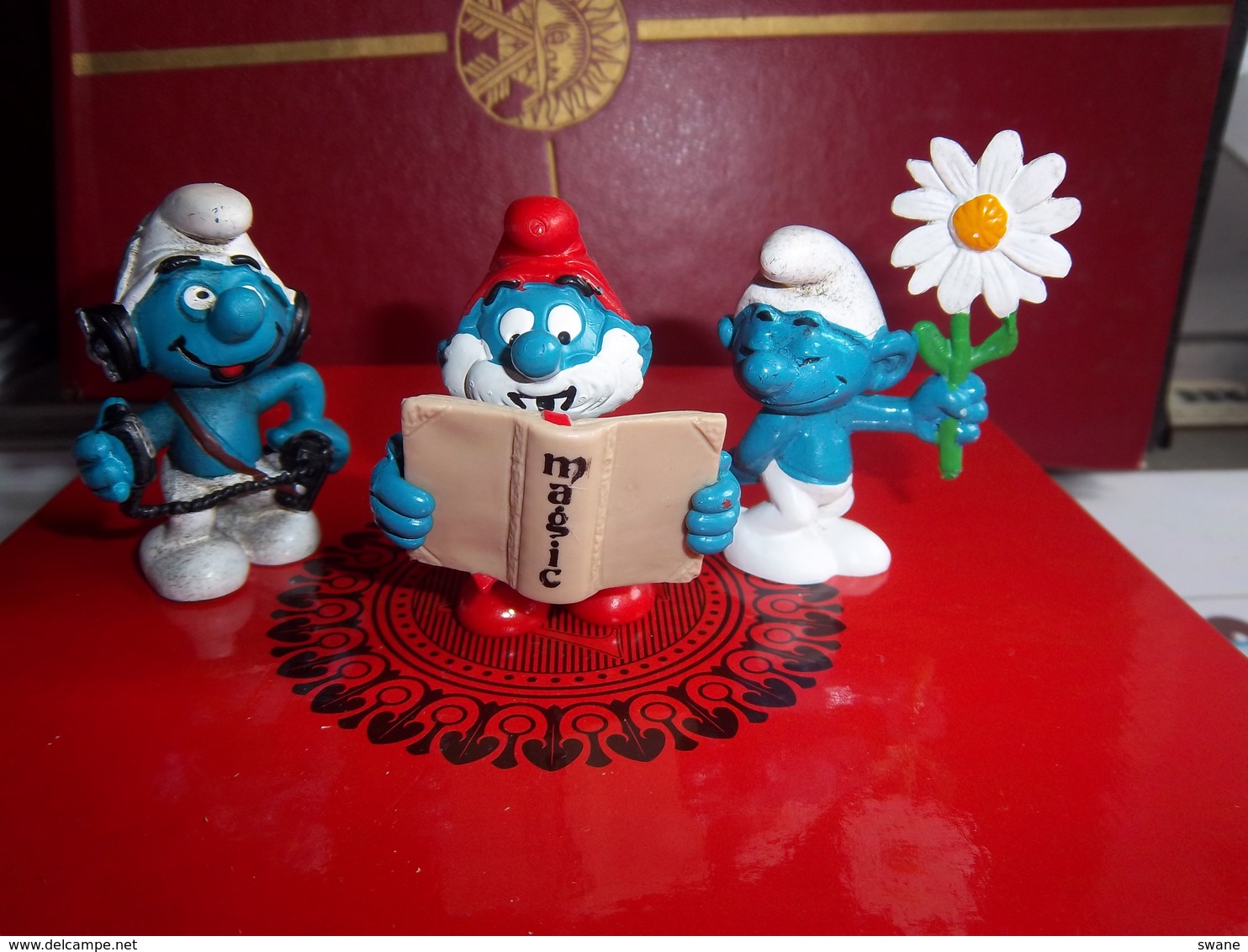 Figurine : Lot De 3 Figurines Schtroumpfs  Marque PEYO - Smurfs