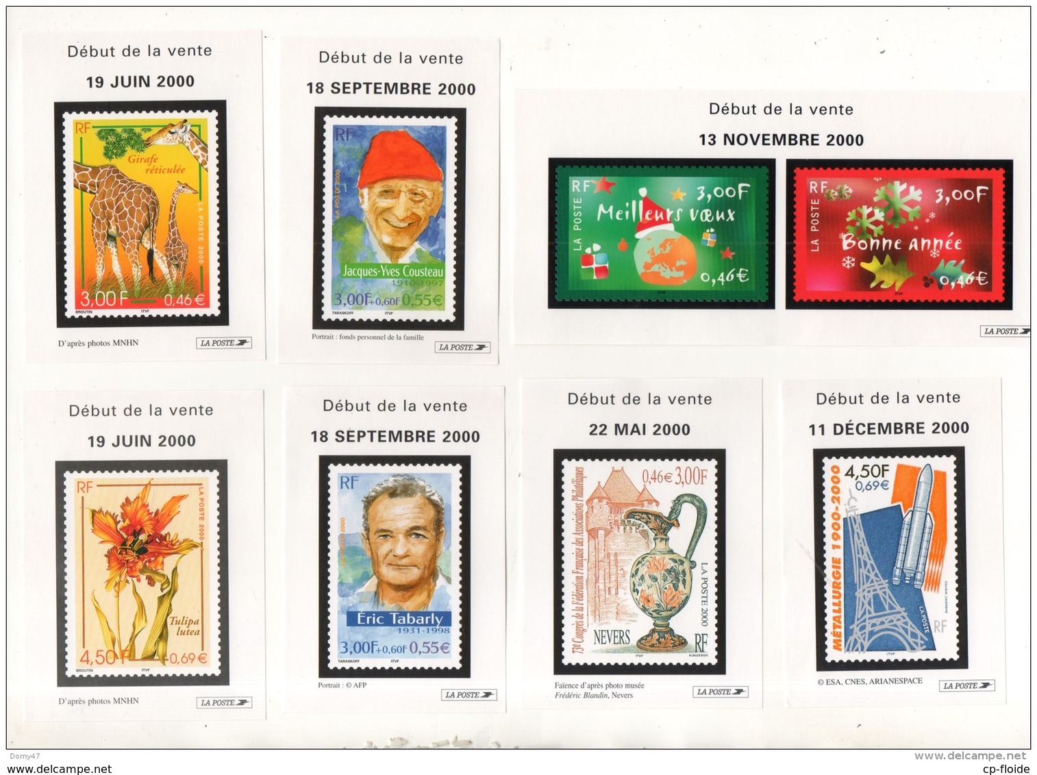 FRANCE . 26 VIGNETTES TIMBRES DE " DÉBUT DE LA VENTE " . AFFICHAGE DE LA POSTE . (DÉTAIL VOIR SCANS) - Réf. N°547T - - Other & Unclassified