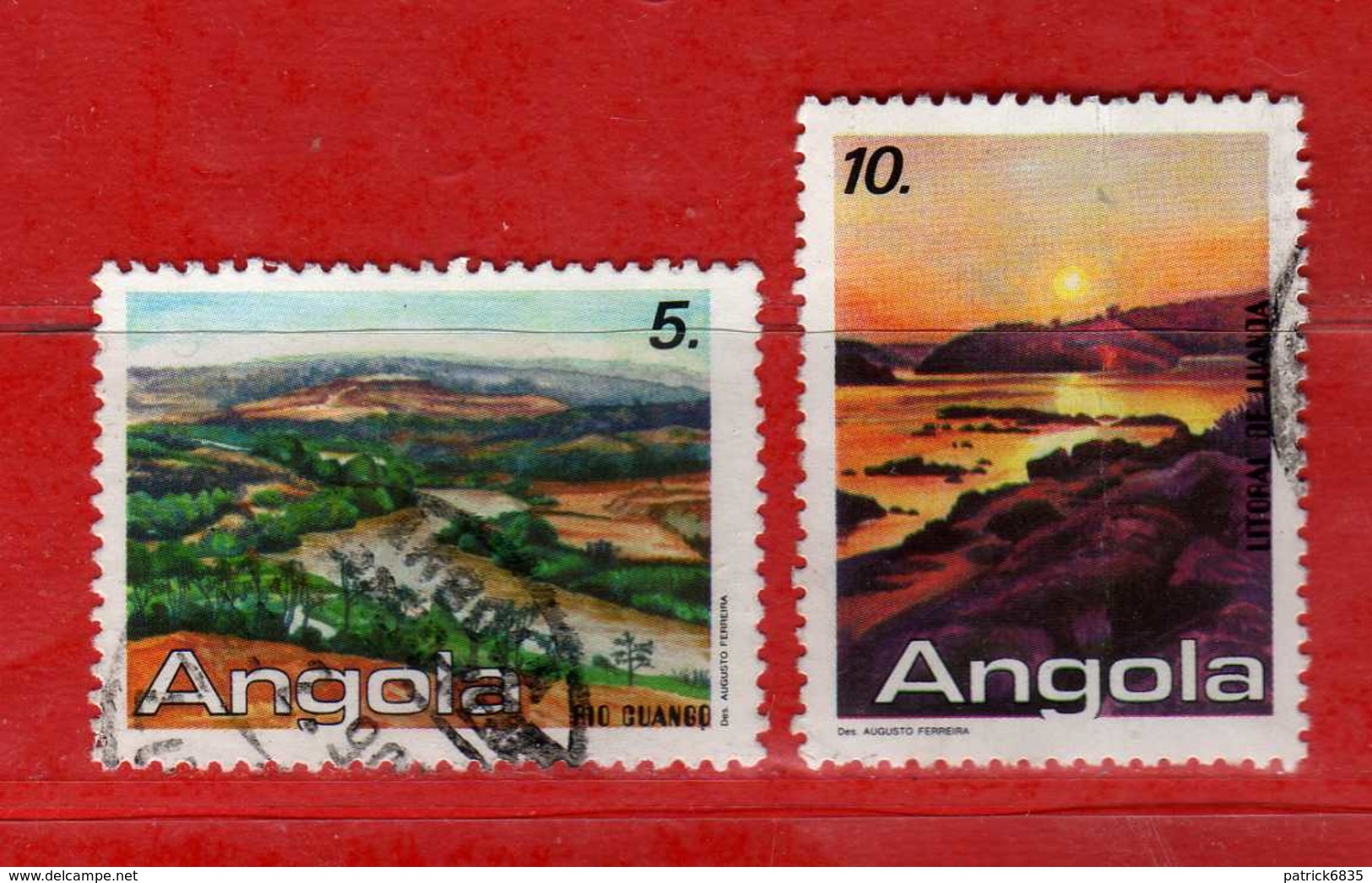 (Us.3) ANGOLA - ° 1987 - TOURISME, Yvert. 743-744. Used - Usati.  Vedi Descrizione - Angola