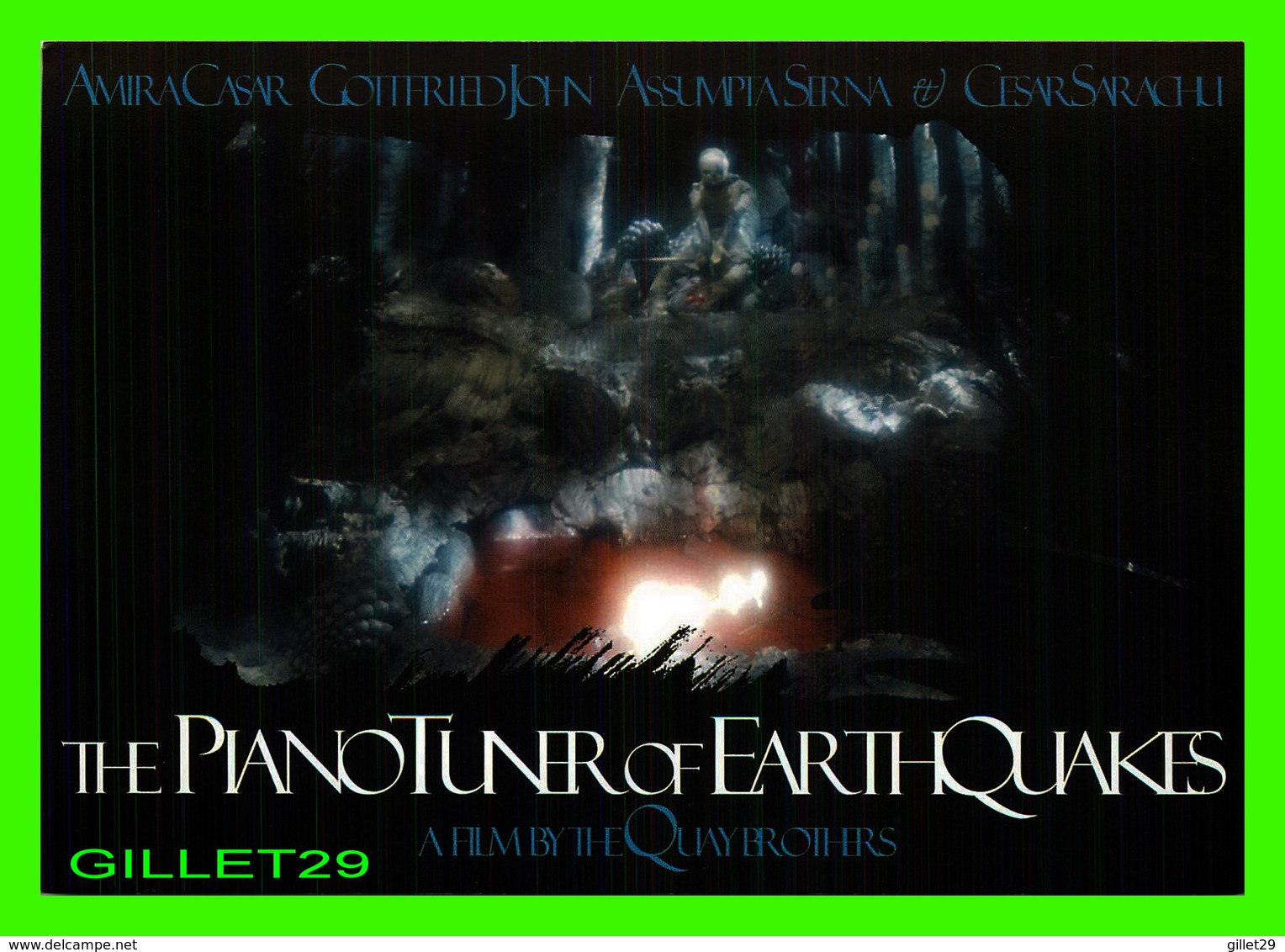 AFFICHES DE FILM -  " THE PIANOTUNER OF EARTHQUAKES " FILM BY QUAYBROTHERS IN 2005 - - Affiches Sur Carte