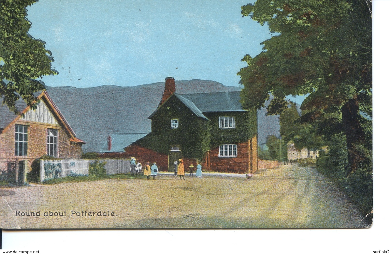 CUMBRIA - ROUND ABOUT PATTERDALE 1908 Cu643 - Patterdale