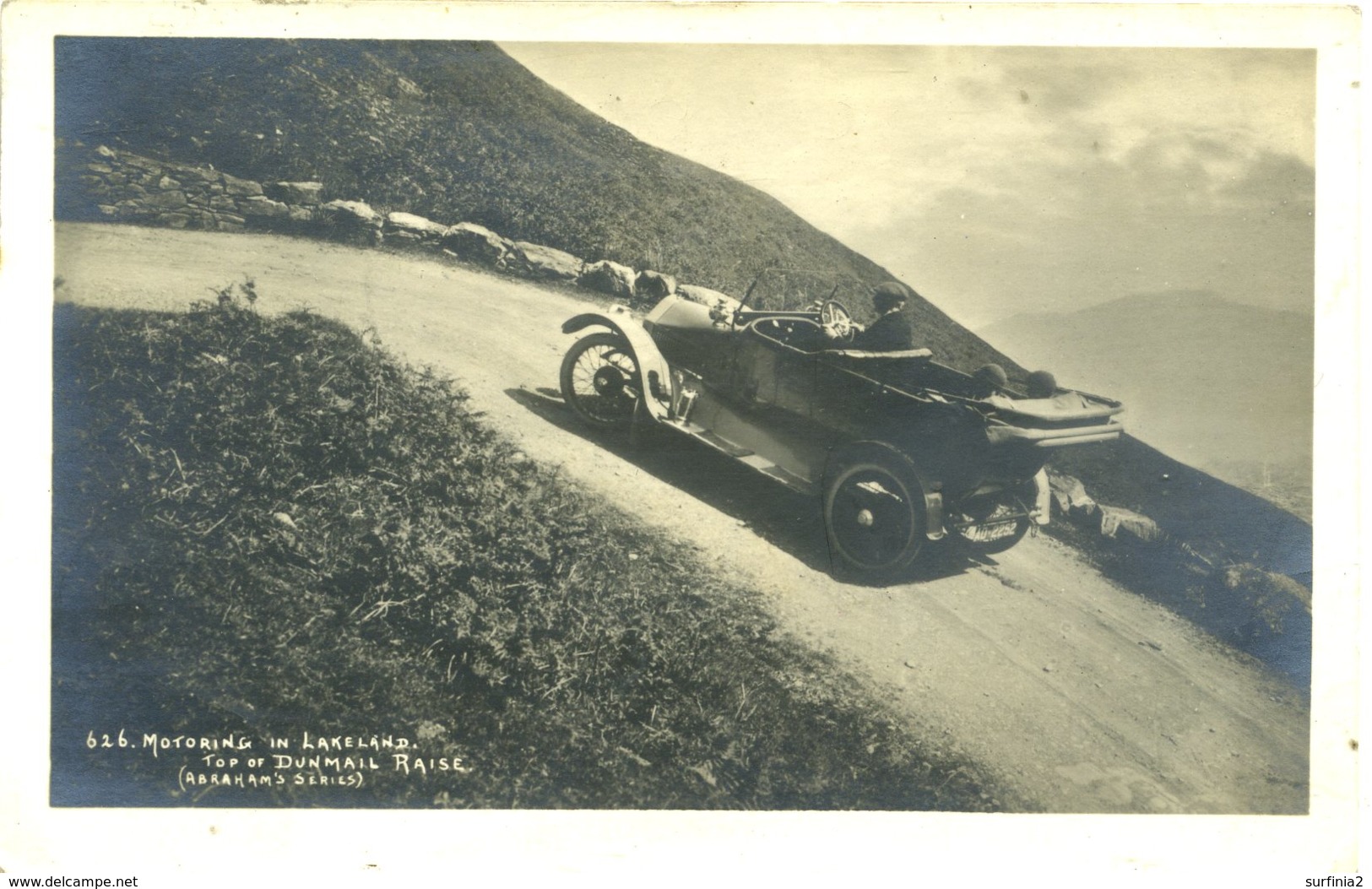 CUMBRIA - MOTORING IN LAKELAND - TOP OF DUNMAIL RAISE RP Cu1060 - Other & Unclassified