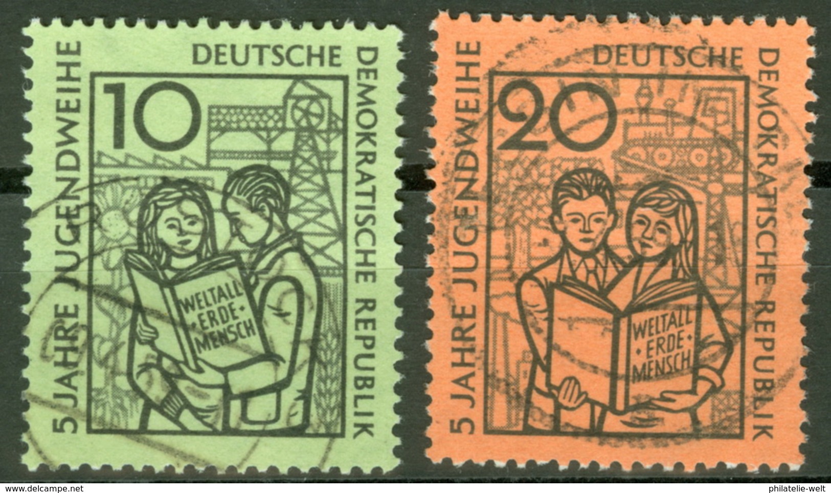 DDR 680/81 O Tagesstempel - Gebraucht