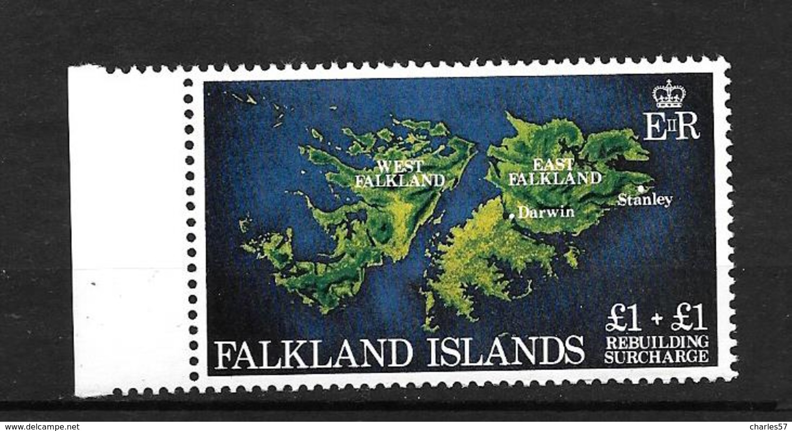 Y & T N° 367 ** (Cartes Des Iles Falkland) - Falkland