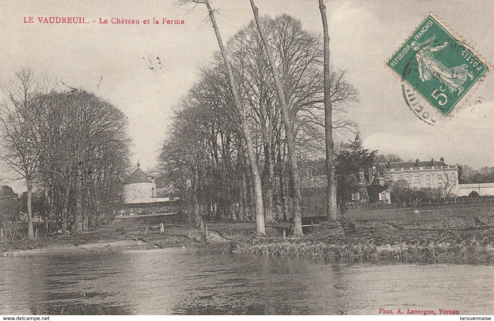 27 - LE VAUDREUIL - Le Château Et La Ferme - Le Vaudreuil