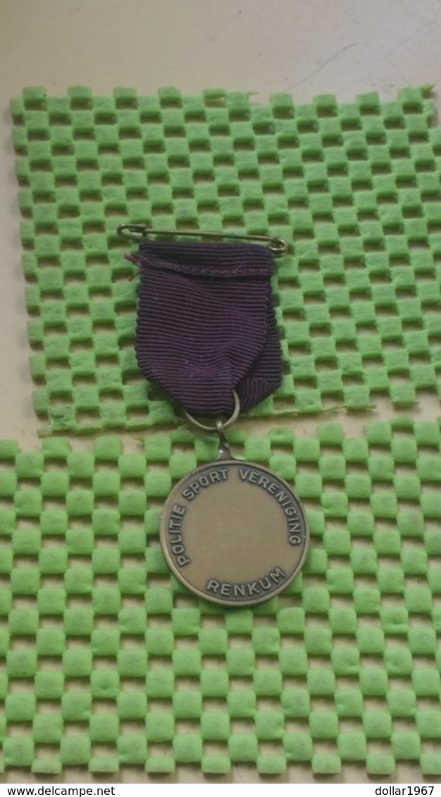 Medaille / Medal - Medaille - Politie Sport Ver. Renkum Airborne 1 E Keer - The Netherlands - Police & Gendarmerie