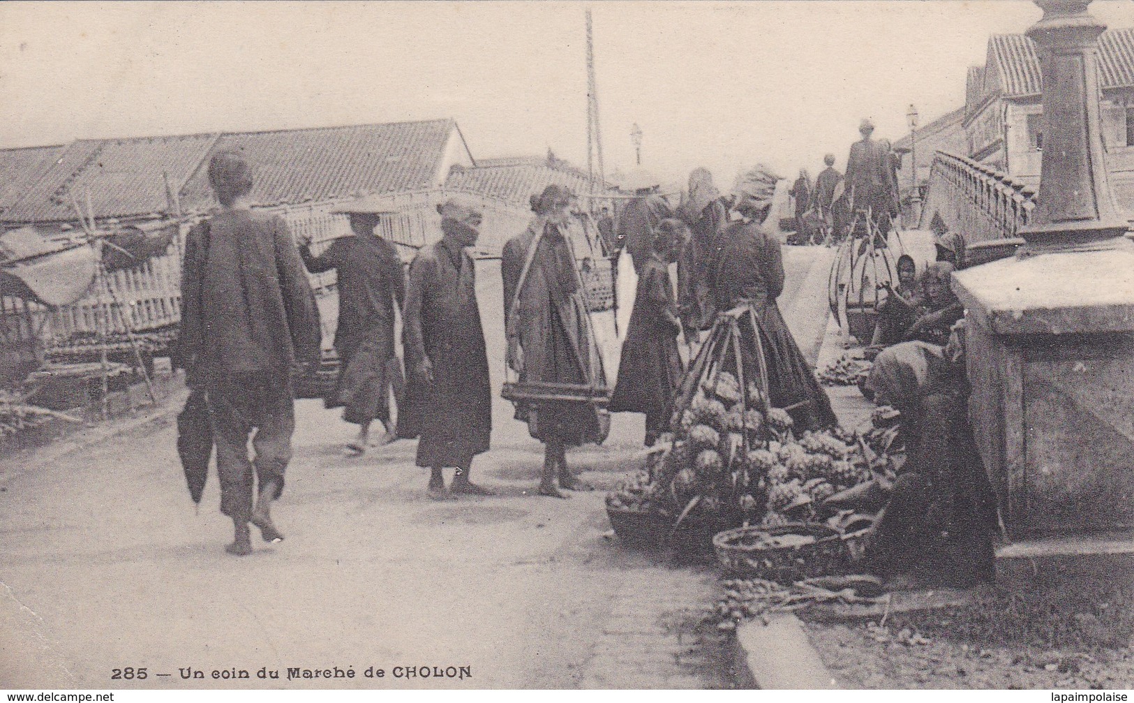 Asie > Viêt-Nam Indochine  Cholon Un Coin Du Marché N° 285 Precurseur - Viêt-Nam