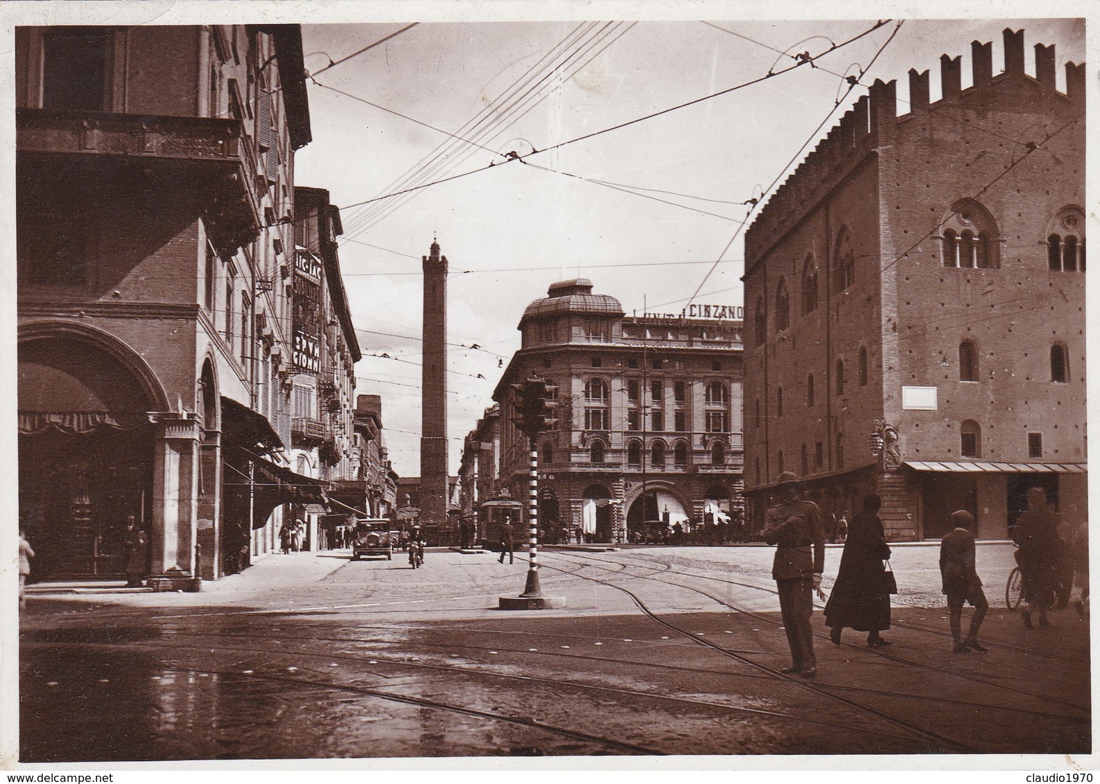 CARTOLINA - POSTCARD - BOLOGNA - VIA RIZZOLI - VIAGGIATA PER ALBINO ( BERGAMO) - Bologna