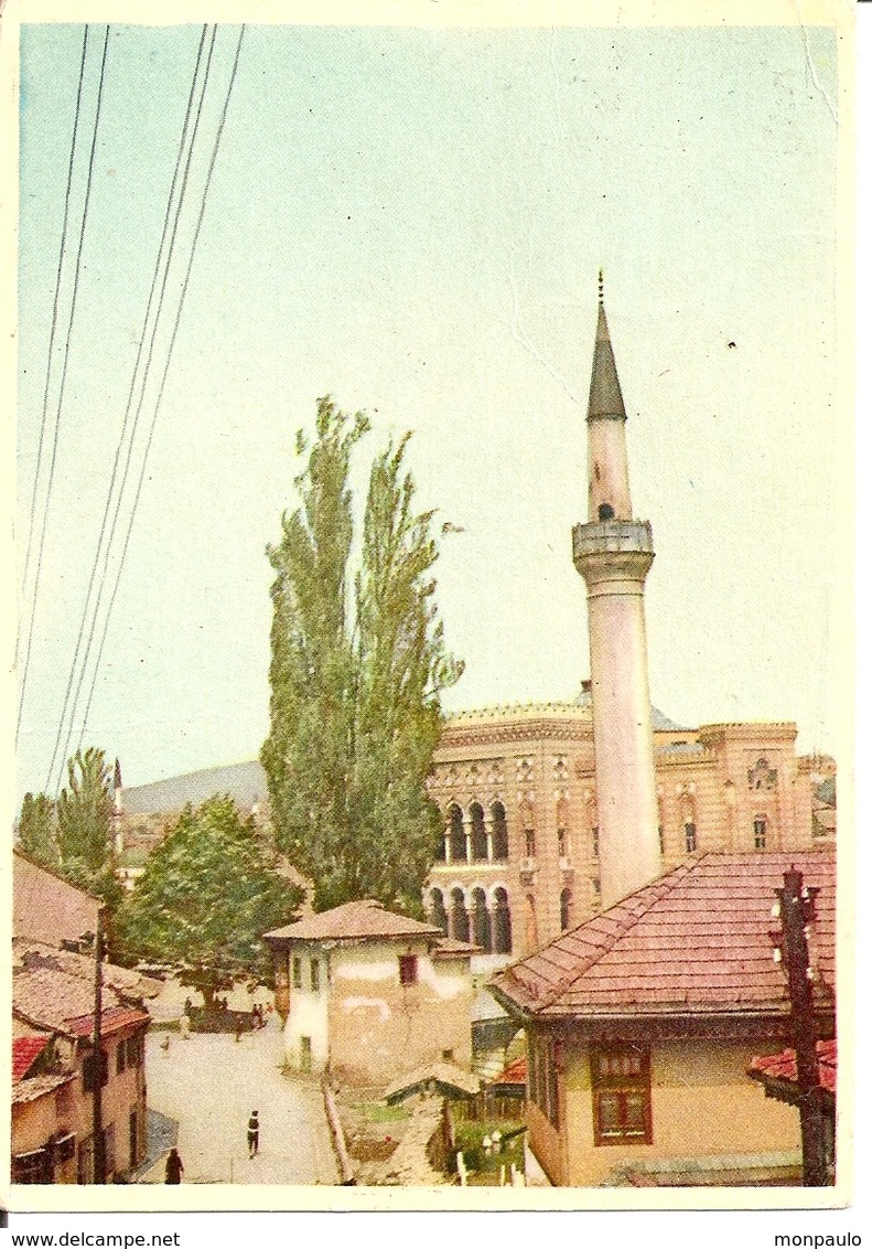 Bosnie-Herzegovine. CPSM. Sarajevo. Mosqué De Gazi Husrev-bey - Bosnia And Herzegovina