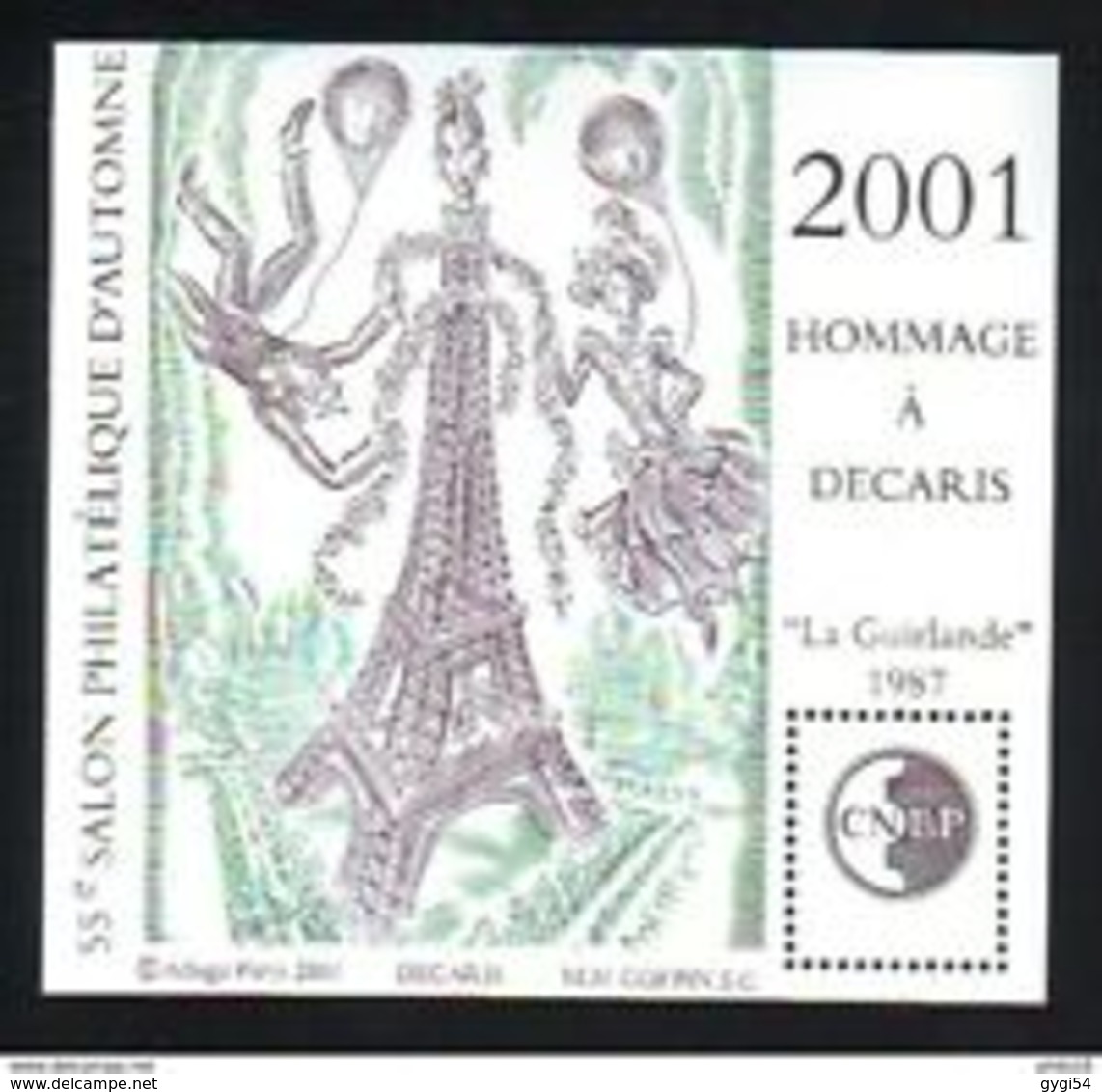 France CNEP 2001 Cat Yt N° 34 N** MNH - CNEP