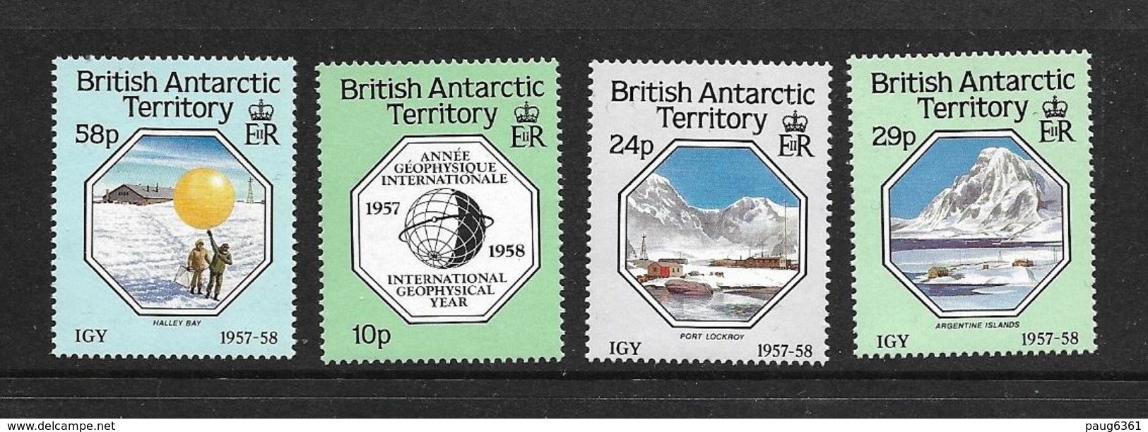 ANTARTIQUE BRITANNIQUE 1987 ANNEE GEOPHYSIQUE YVERT N°164/67 NEUF MNH** - Neufs