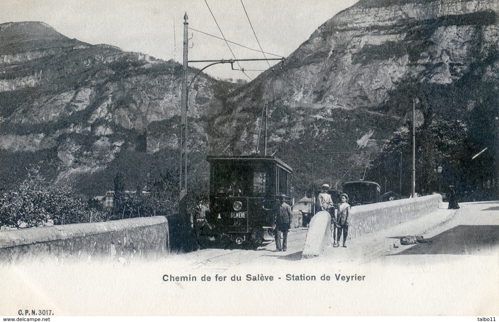 Suisse - Genève - Chemin De Fer Du Salève - Station De Veyrier - Genève