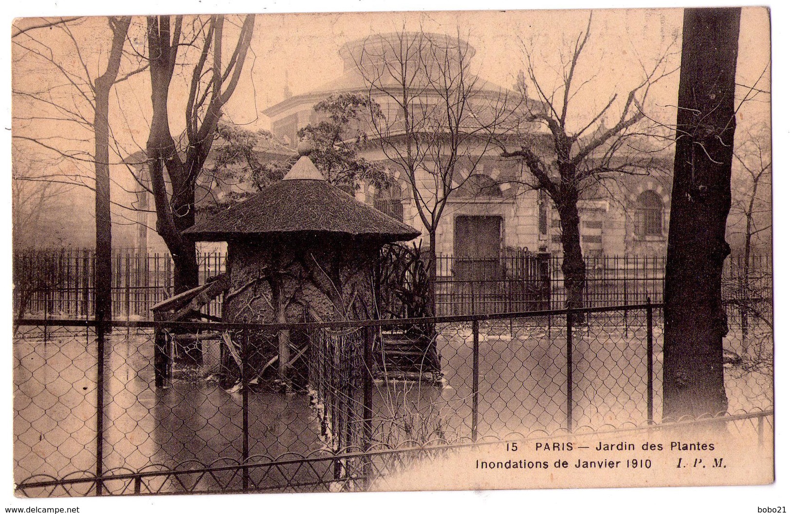 4423 - Paris ( 5e ) - Jardin Des Plantes - Inondations De Janvier 1910 - I.P.M. N°15 - - Distrito: 05